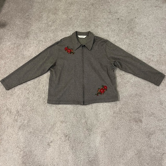 Bechamel Vintage Jacket with Floral Embroidery - Picture 1 of 8